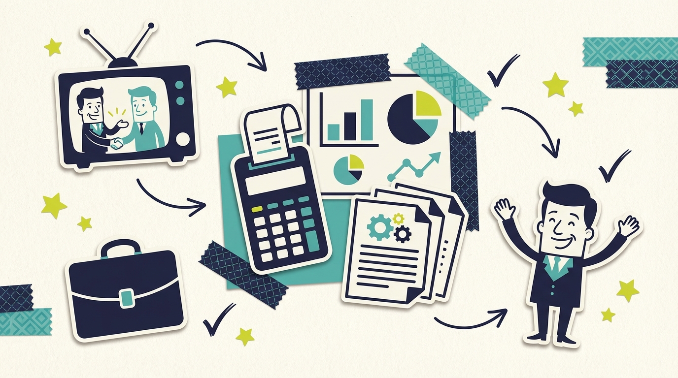 TV Advertising for Accounting Firms - Accounting Tv Concept