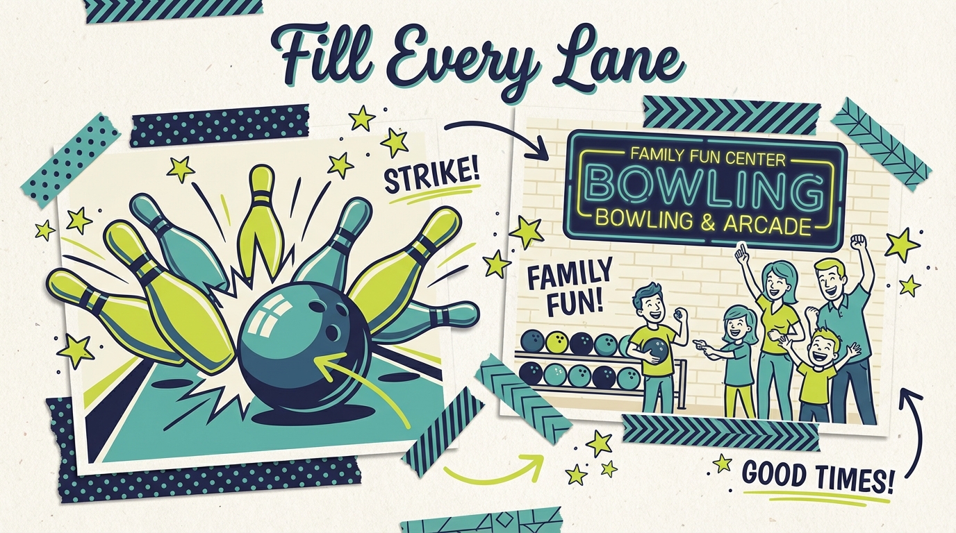 TV Advertising for Bowling Alleys & Family Fun Centers