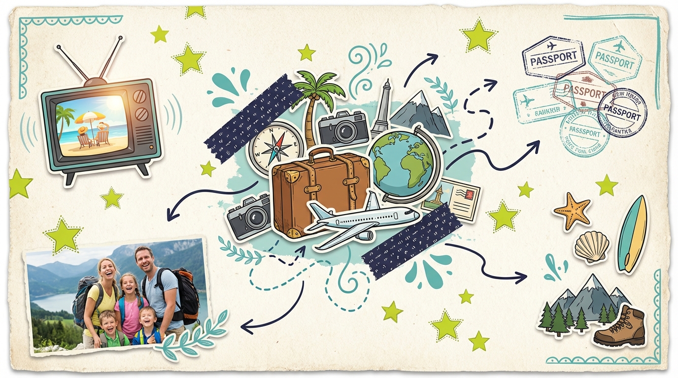 TV Advertising for Travel and Tourism - Travel Tv Concept