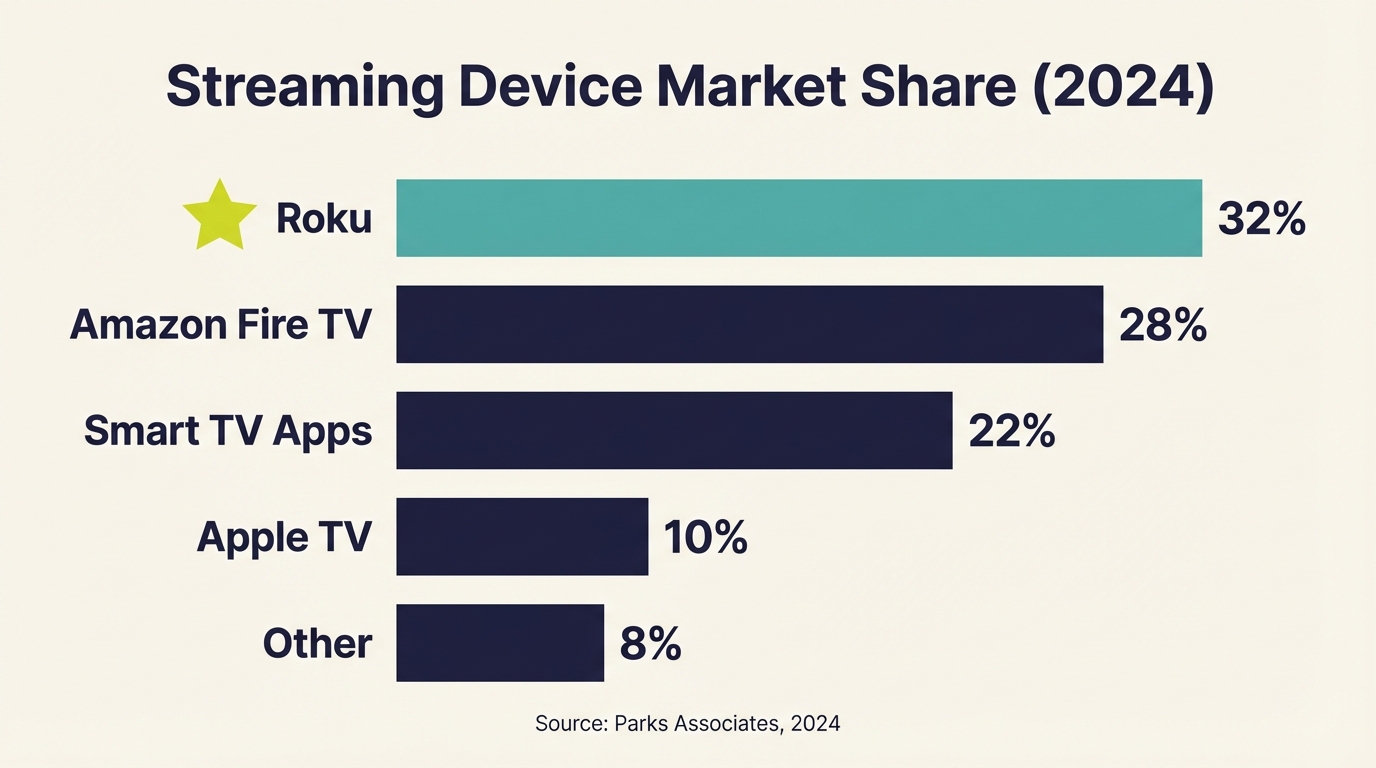 Roku Device Ownership - Age Demographics