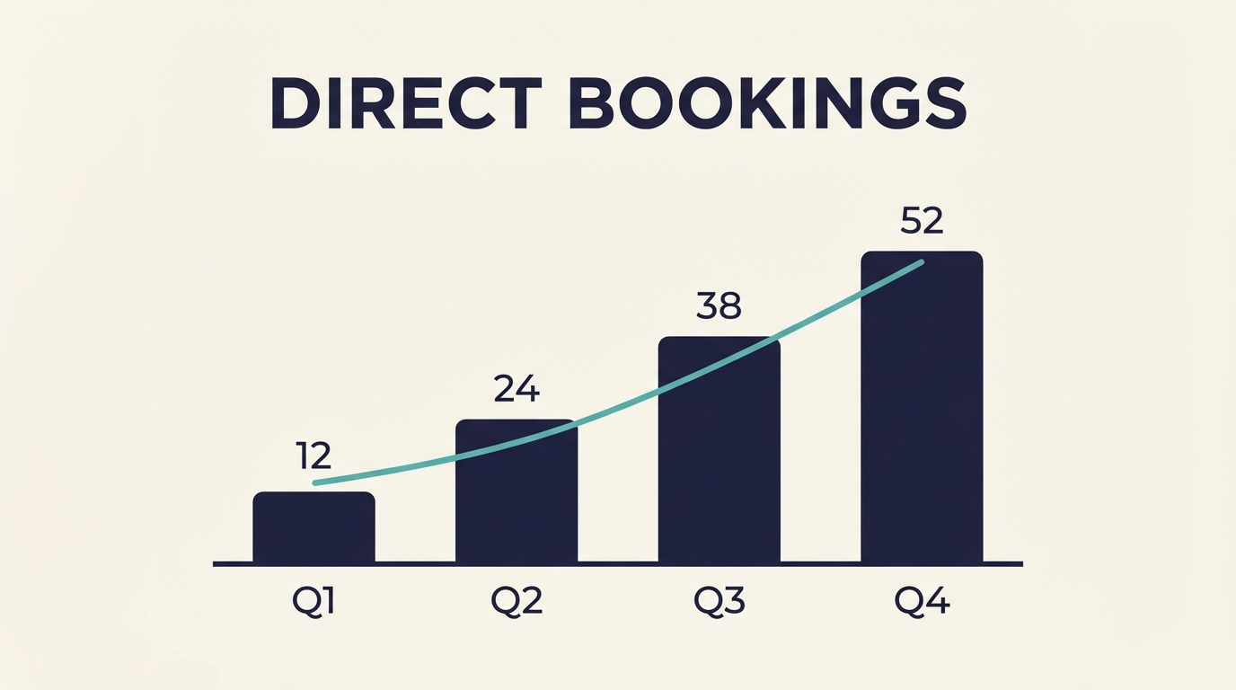 Phase 1B Charts - Vacation Rentals Bookings