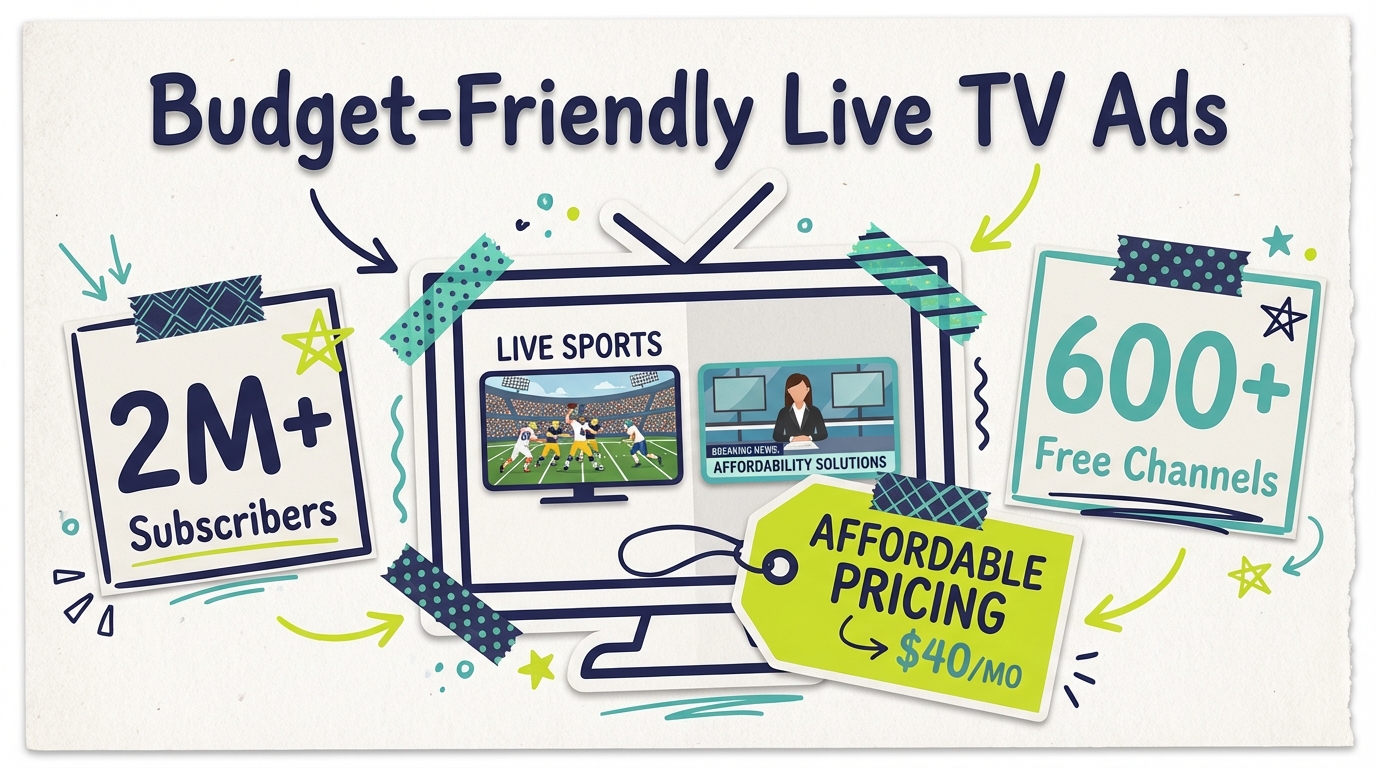 Sling TV Advertising for Businesses (2026)