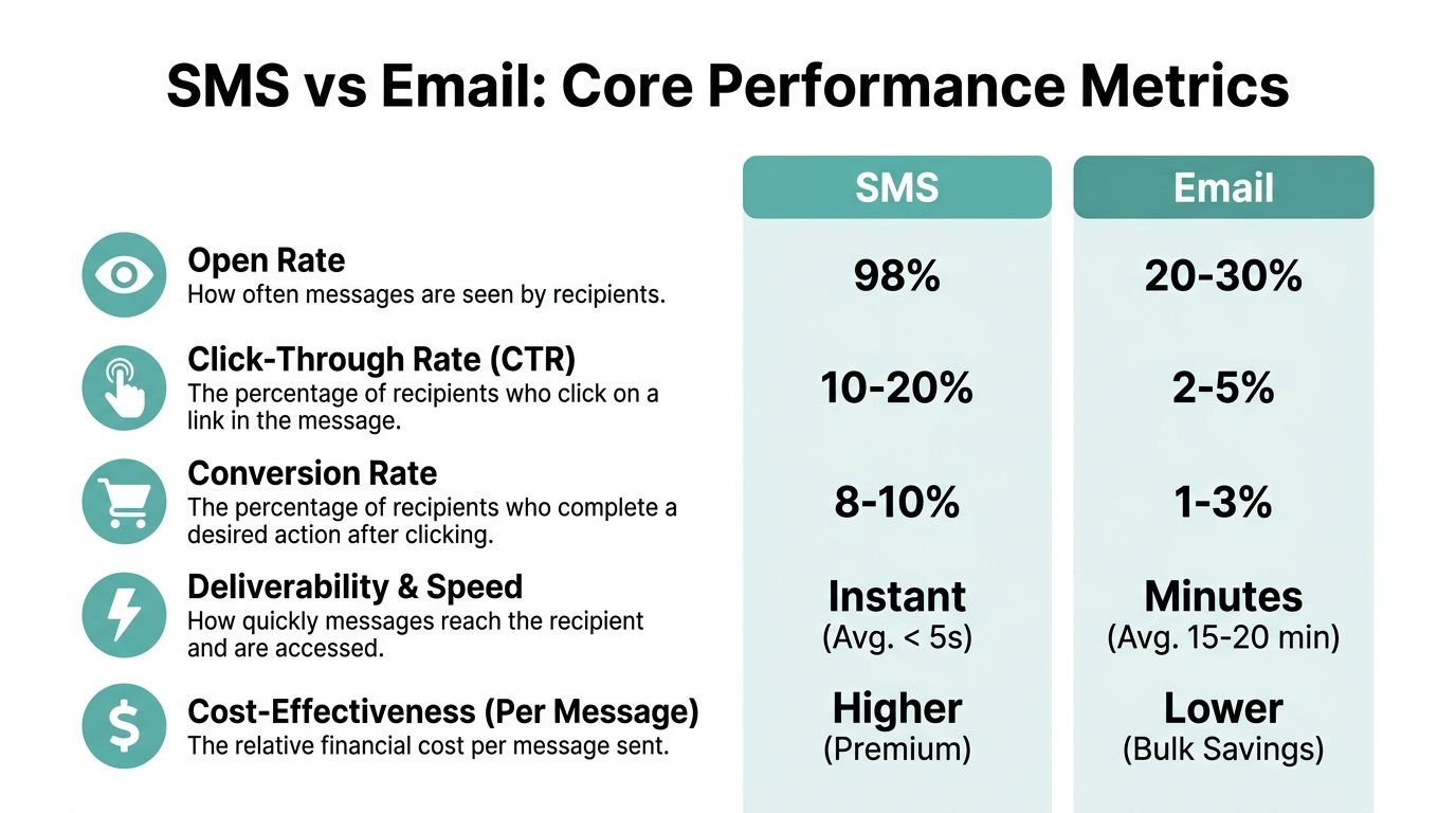 SMS Marketing vs Email: When to Use Each Channel