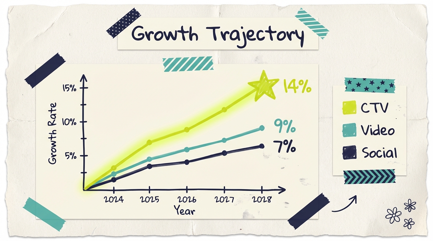 CTV vs Social Video: Market Comparison 2026 - Growth Trajectory