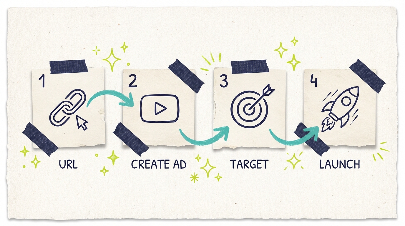 TV Advertising Indiegogo Campaigns - Process Steps