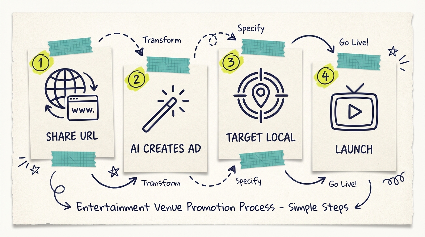 TV Advertising for Entertainment Venues - How It Works