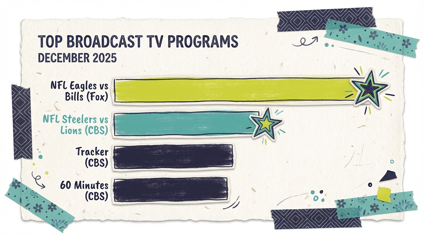 Broadcast TV Viewing Share Q4 2025 - Broadcast Top Programs
