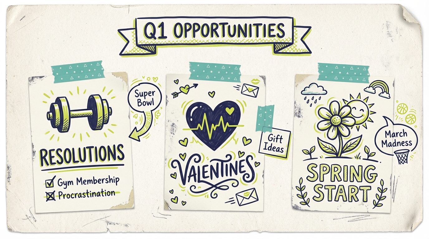 Q1 Advertising Calendar