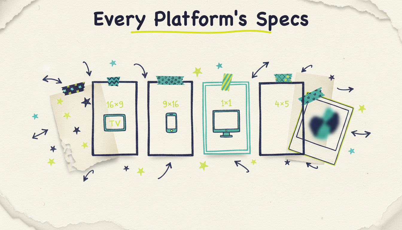 Video Sizes & Specs 2026: Every Platform's Dimensions