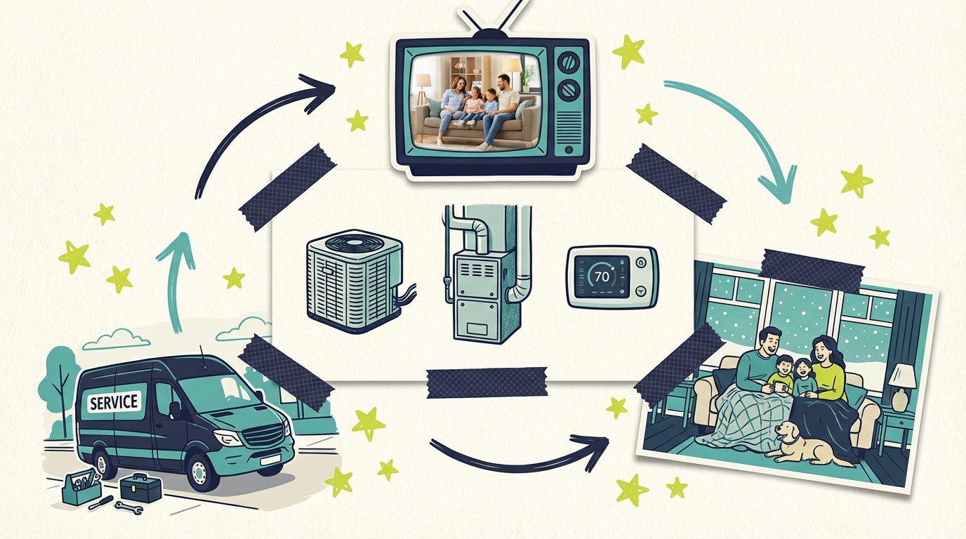 TV Advertising for HVAC Companies - Hvac Tv Concept