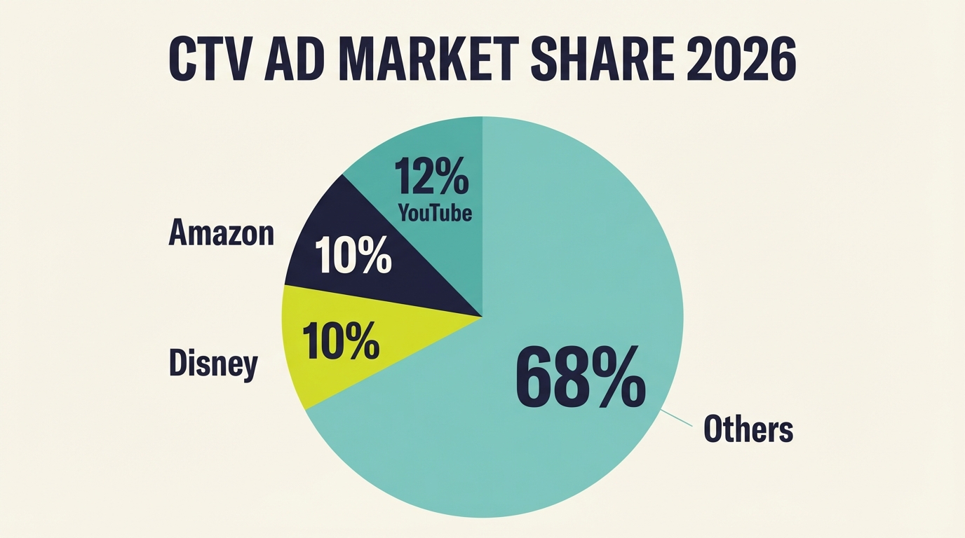 CTV Advertising Forecast 2026 Images - Platform Market Share