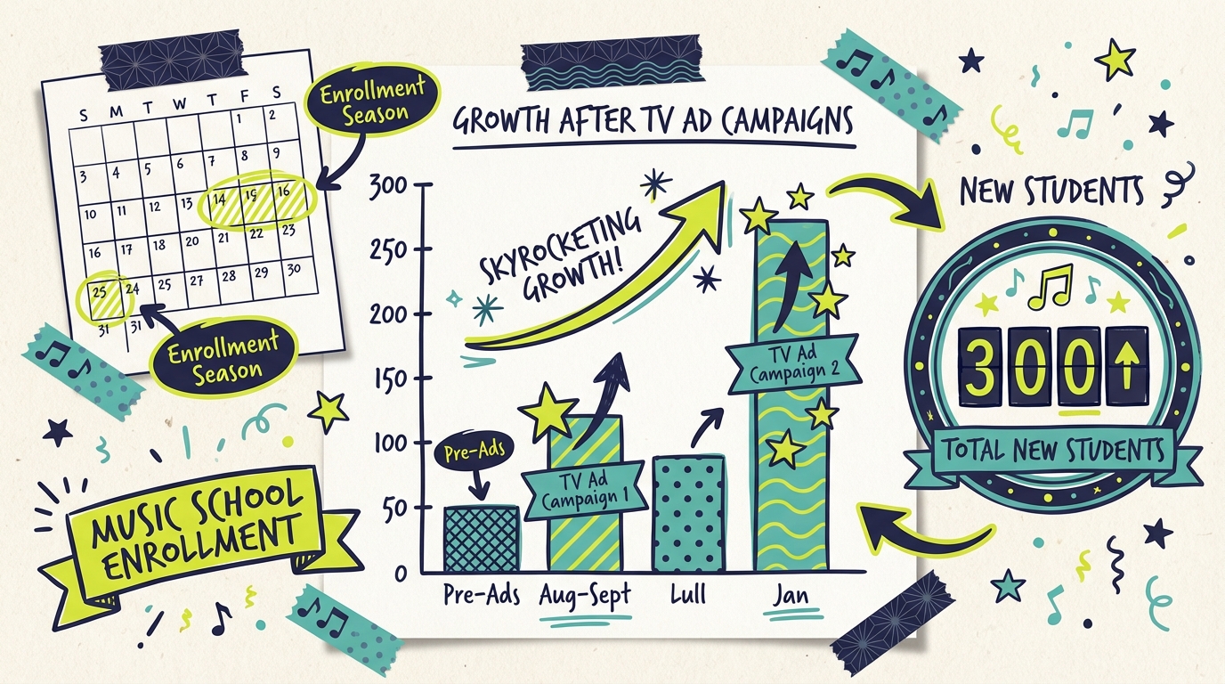 TV Advertising for Music Schools - Body2