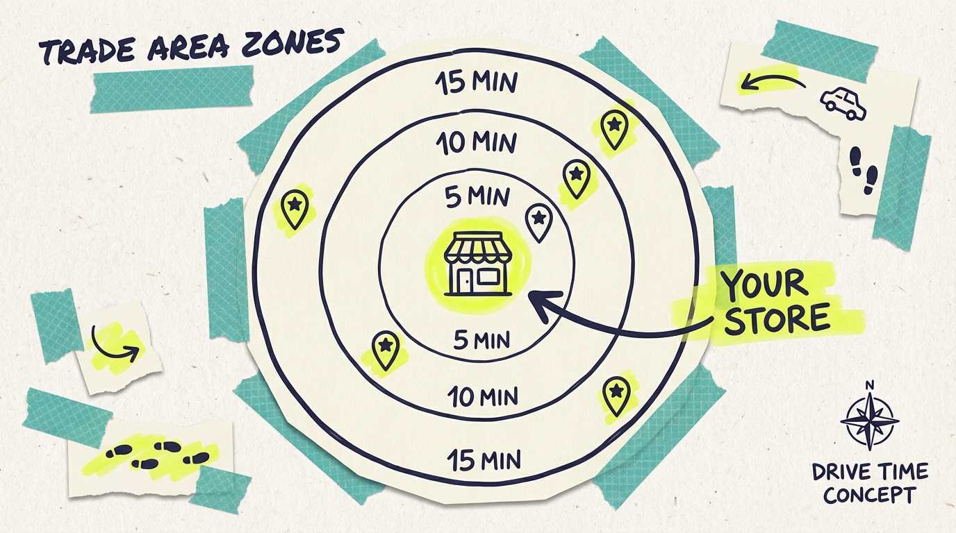 How to Attract Local Customers - Trade Area