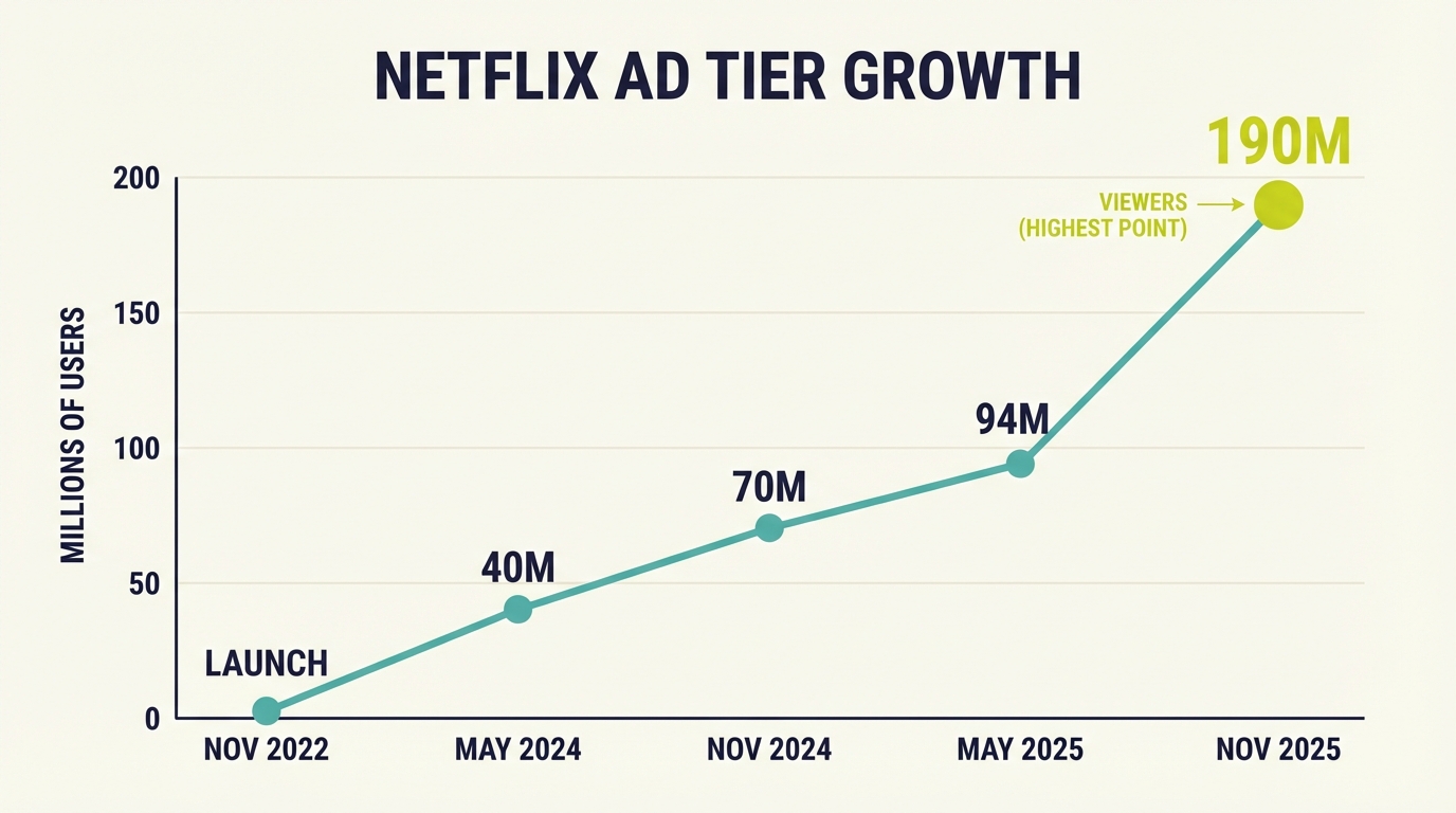 Netflix Ad Tier Subscribers Images - Netflix Ad Tier Growth