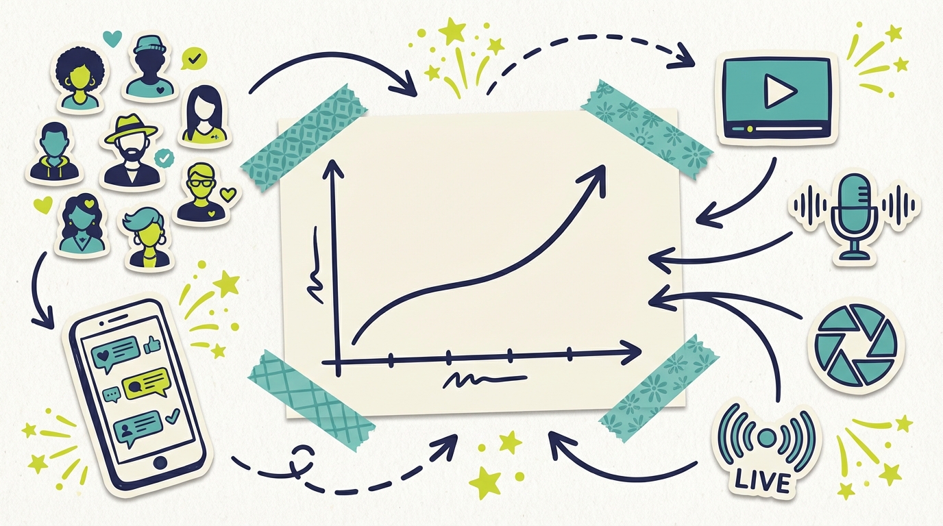 TV Advertising for Content Creators - Audience Growth
